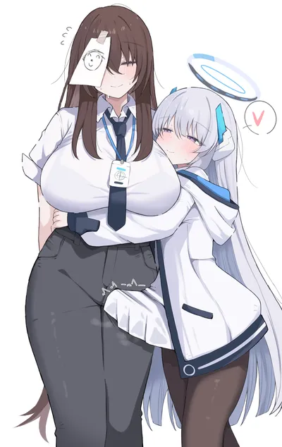 Female sensei (blue archive) — artwork by nui (nuinui0300)