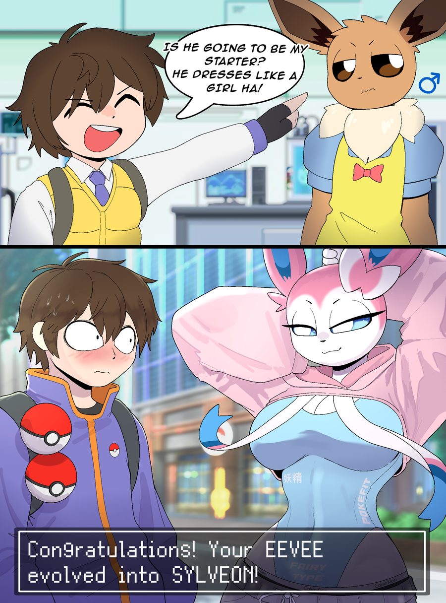 Eevee — artwork by arzy parzy