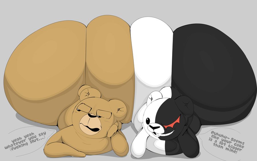 Monokuma — artwork by sparkothefailure