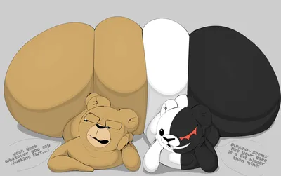 Monokuma — artwork by sparkothefailure