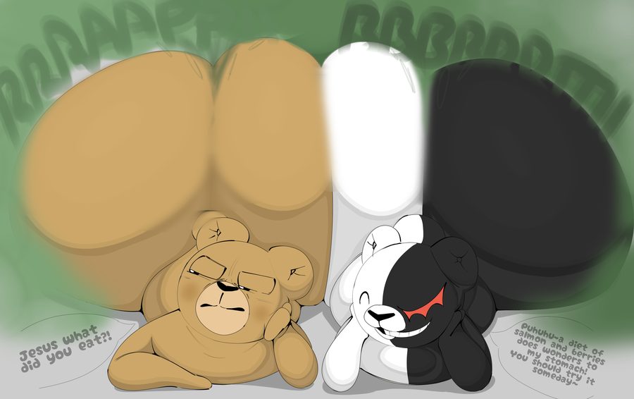 Monokuma — artwork by sparkothefailure