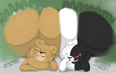 Monokuma — artwork by sparkothefailure