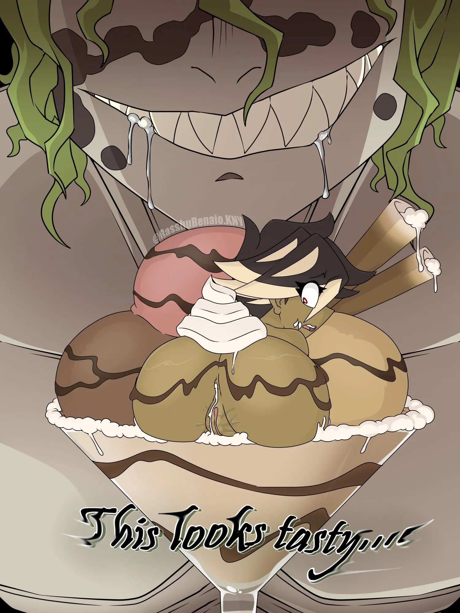 Artist self-insert — artwork by lash benaio (artist)