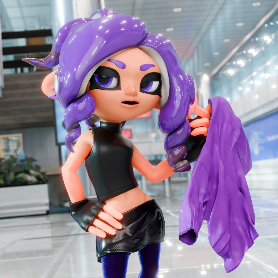 Octoling — artwork by lamperknock