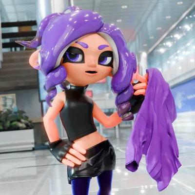 Octoling — artwork by lamperknock