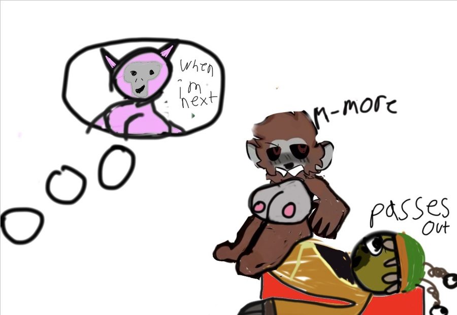 Gorilla tag - artwork by Vronrule34