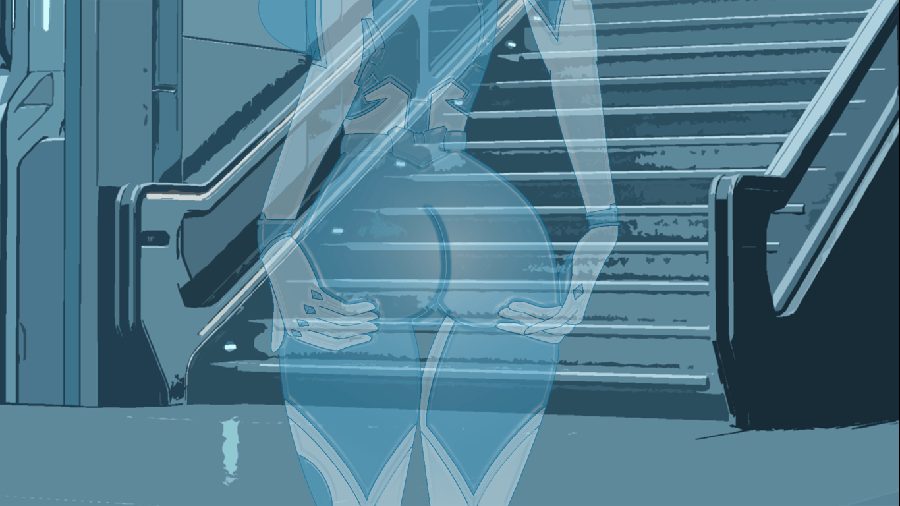 Invisible woman — artwork by webart20