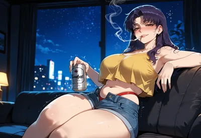 Katsuragi misato — artwork by miyuai