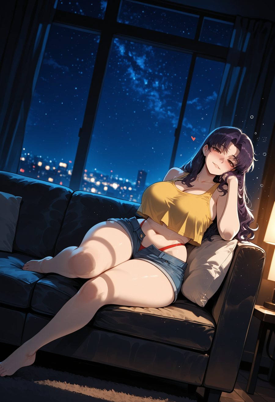 Katsuragi misato — artwork by miyuai