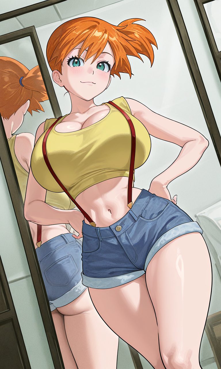Kasumi (pokemon) — artwork by Kachan