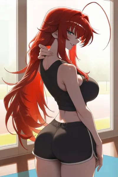 Rias gremory — artwork by waifuempire