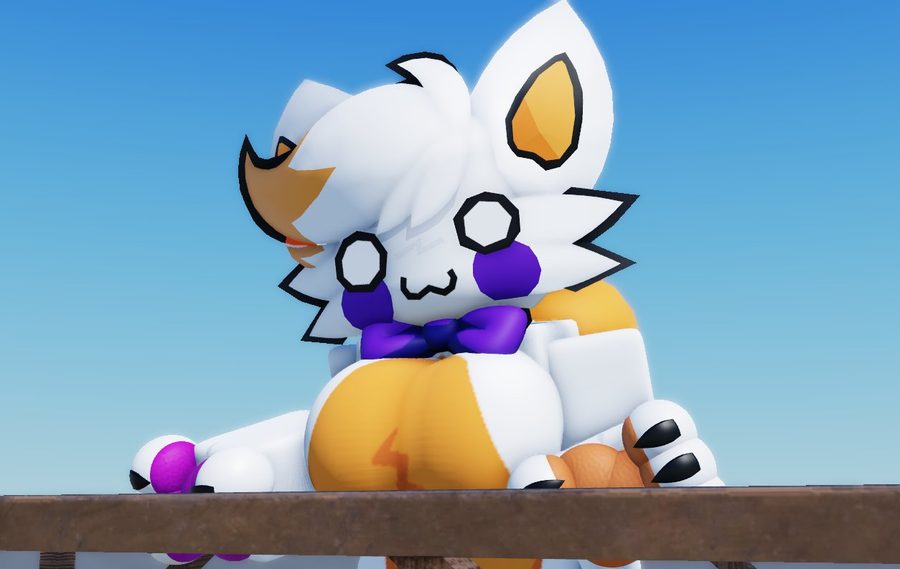 Lolbit (frickbears) - artwork by Dreamchy