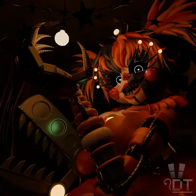 Circus baby — artwork by ArunTheFoxYT