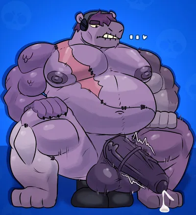 Frank (brawl stars) - artwork by Sumare34