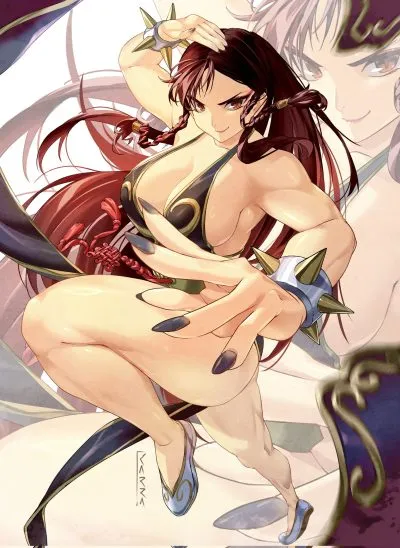 Chun-li — artwork by karra art