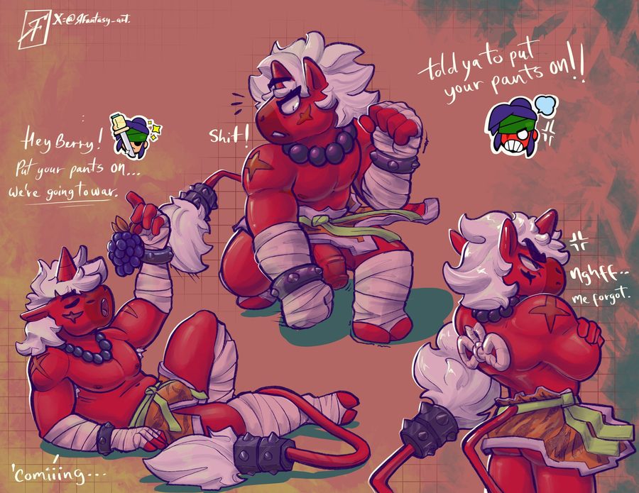 Berry (brawl stars) - artwork by rfantasy art