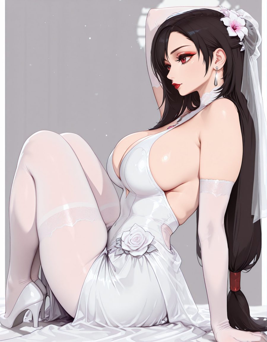 Tifa lockhart — artwork by cocoatoon