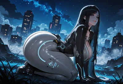 Raven (stellar blade) — artwork by miyuai