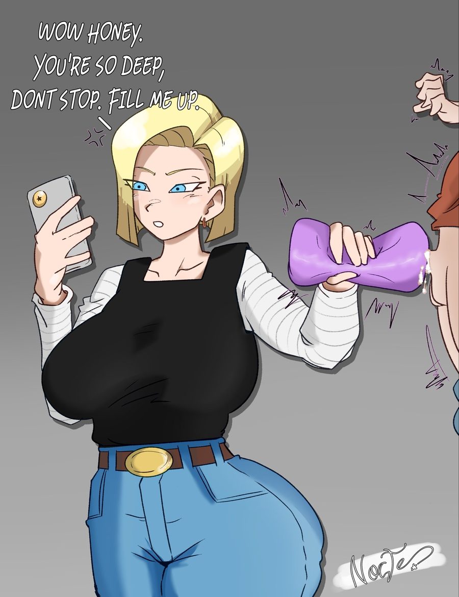 Android 18 — artwork by artist request