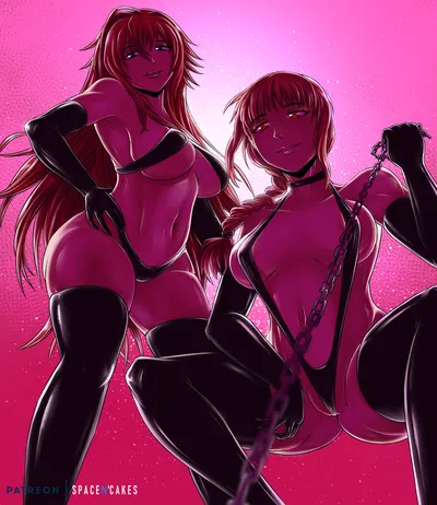 Makima (chainsaw man) - artwork by spacen'cakes