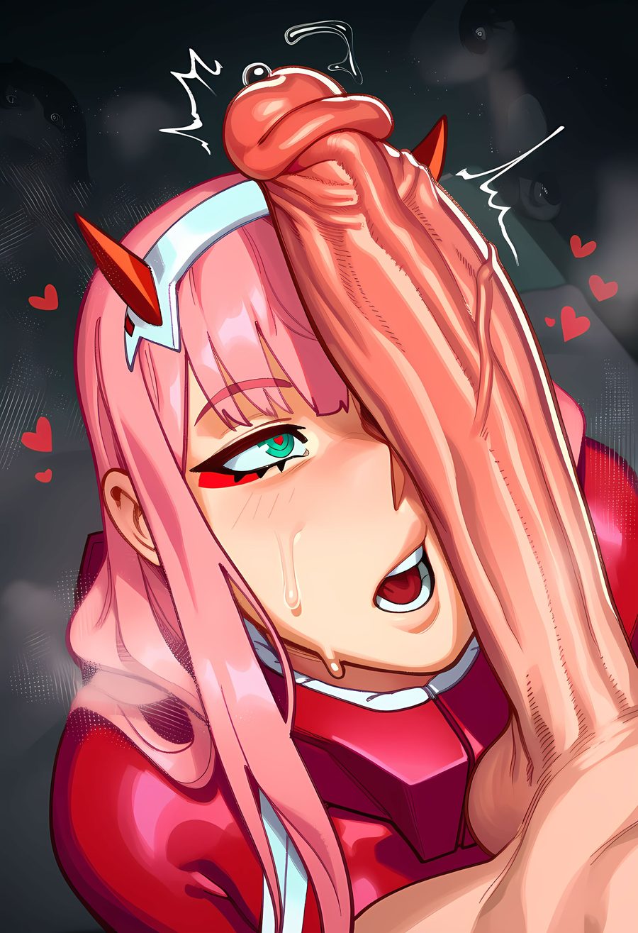 Zero two (darling in the franxx) - artwork by morrianon