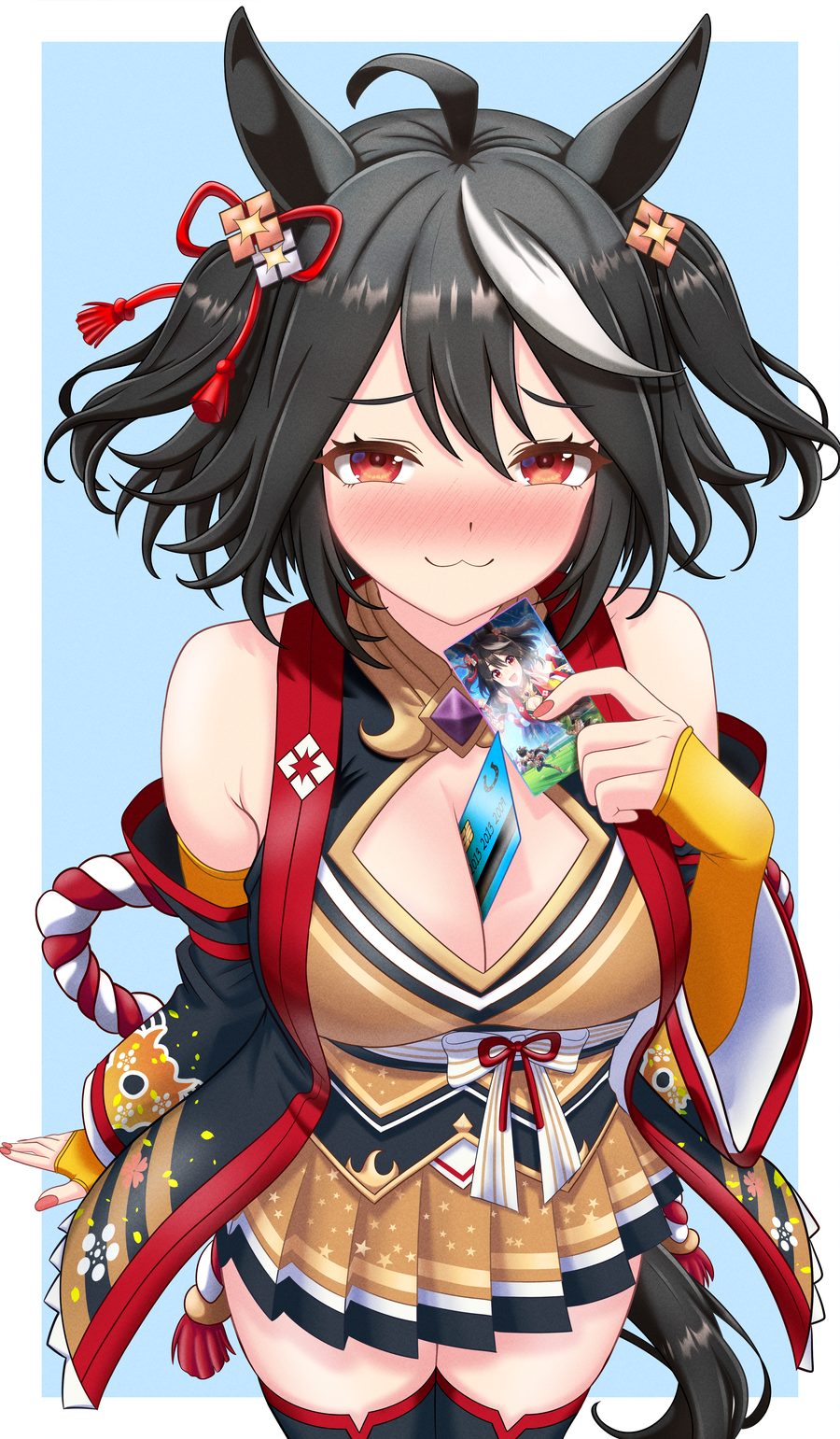 Kitasan black (umamusume) — artwork by nekroz7