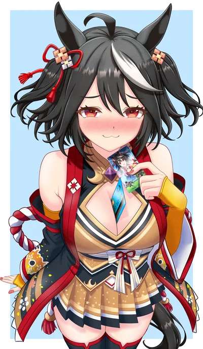 Kitasan black (umamusume) — artwork by nekroz7