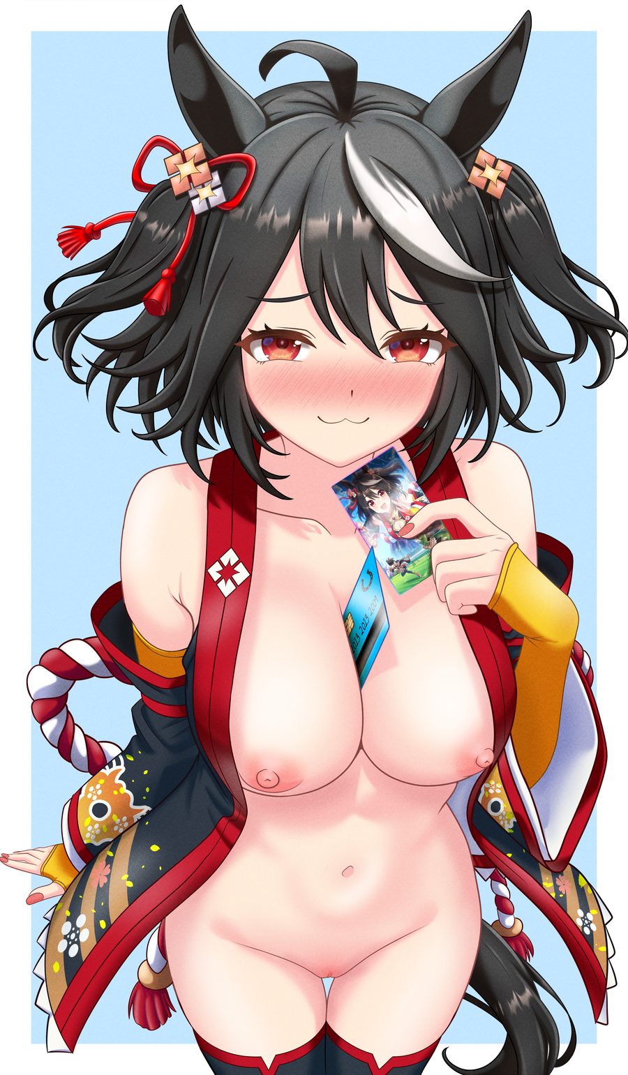 Kitasan black (umamusume) — artwork by nekroz7