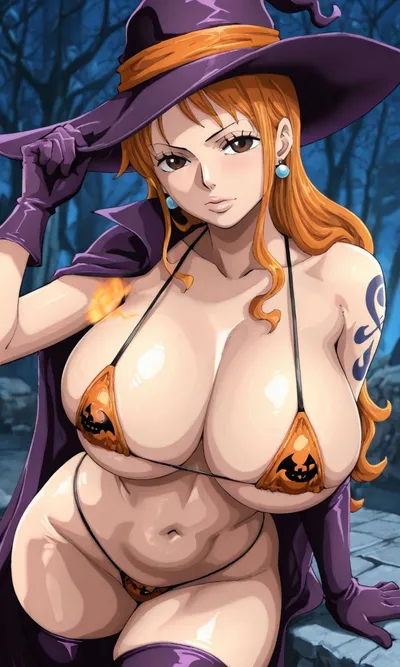 Nami (one piece) — artwork by kyoru189