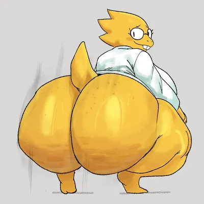 Alphys — artwork by dumbsmutty