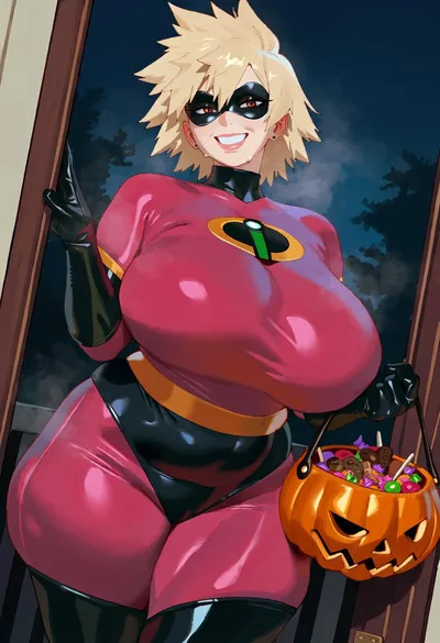 Elastigirl (cosplay) — artwork by morrianon