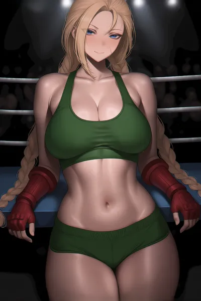 Cammy white — artwork by aiwaifuhub