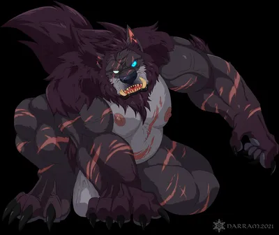 Beta werewolf (lustful desires) — artwork by astropower59