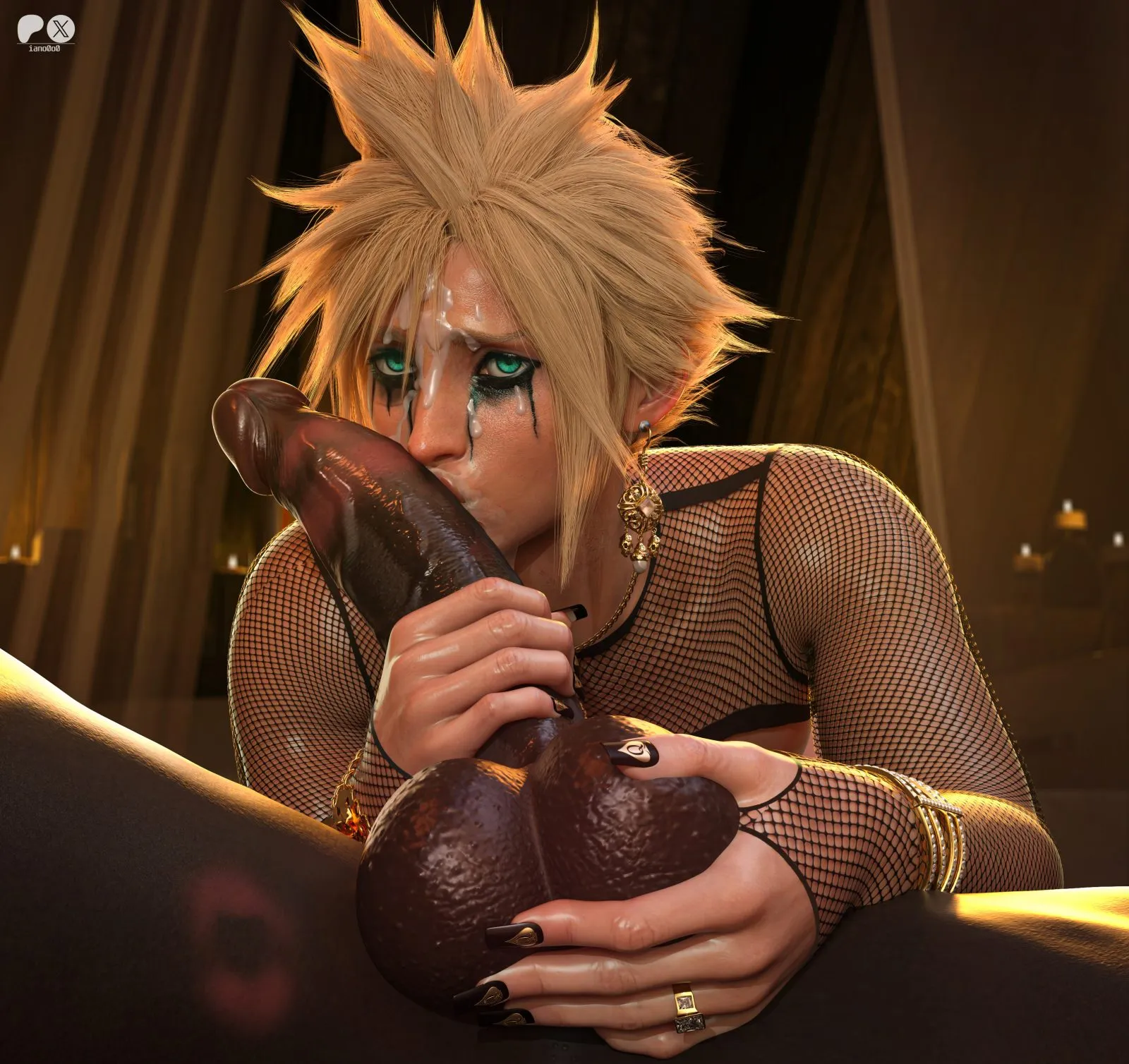 Cloud strife — artwork by iano0o0