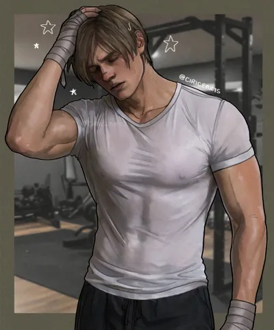 Leon scott kennedy — artwork by notNPC