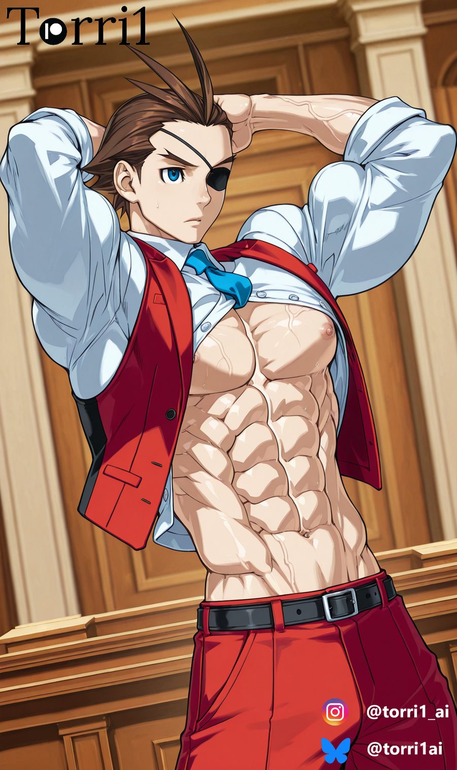 Apollo justice — artwork by torri1