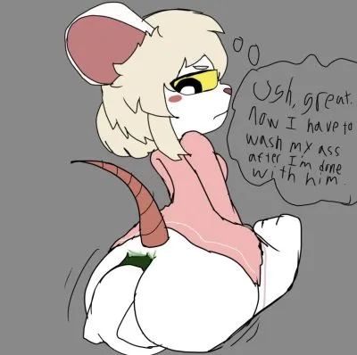 Damm (terrible mouse) — artwork by goodbudsog