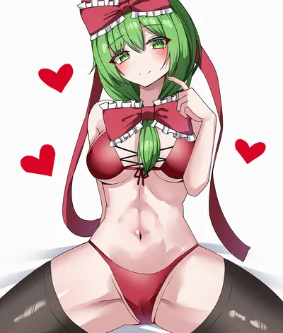 Kagiyama hina — artwork by mikan7f
