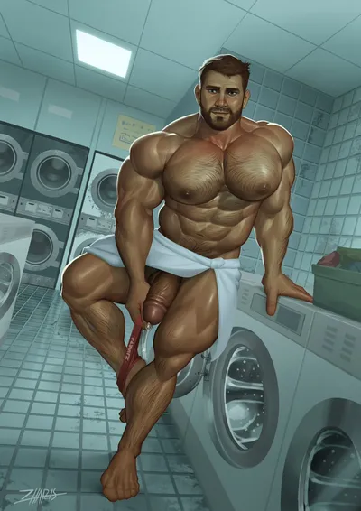 Abs, balls — artwork by zharts