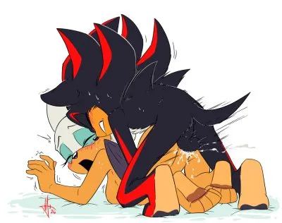 Rouge the bat — artwork by allesiathehedge