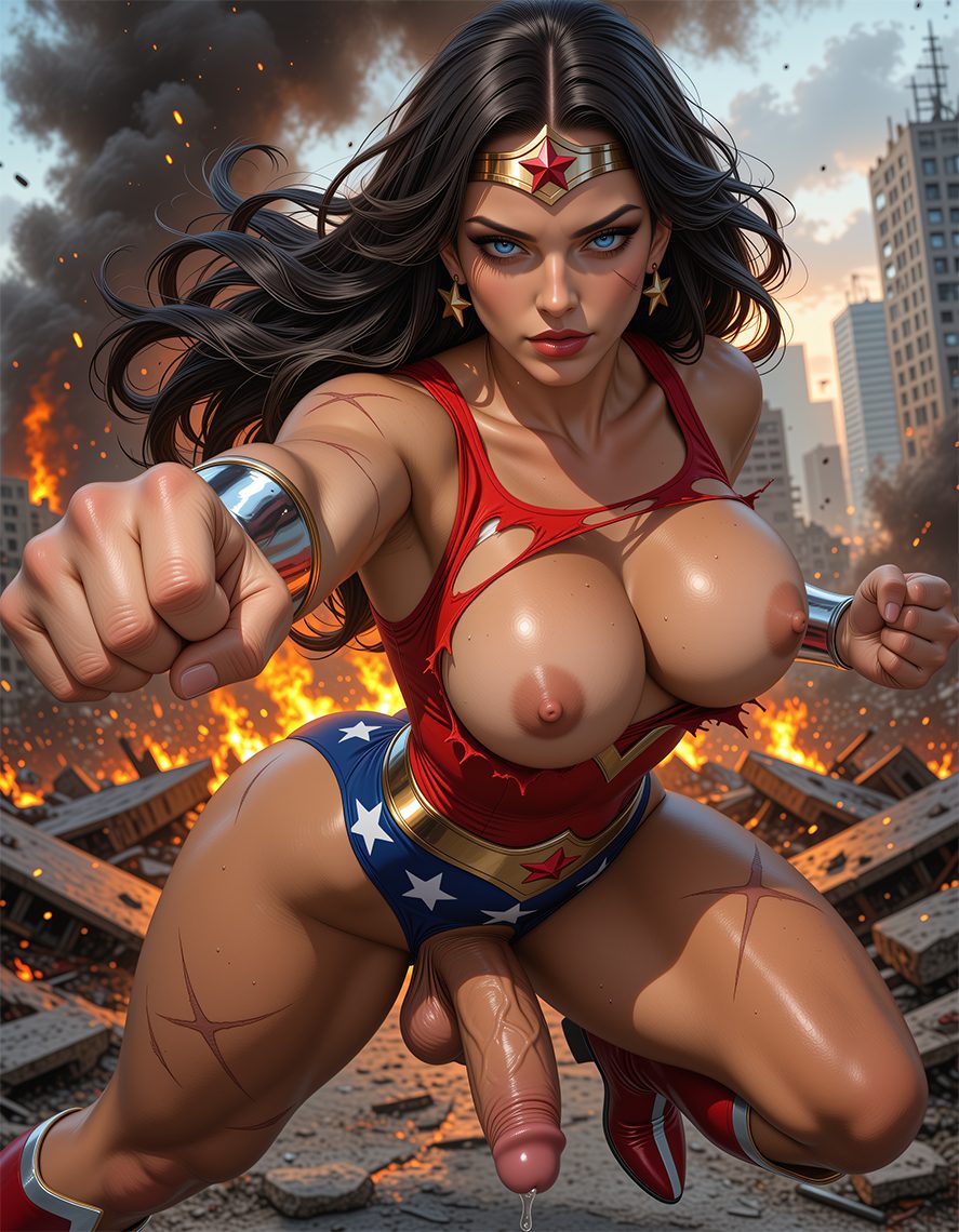 Wonder woman — artwork by cutanari