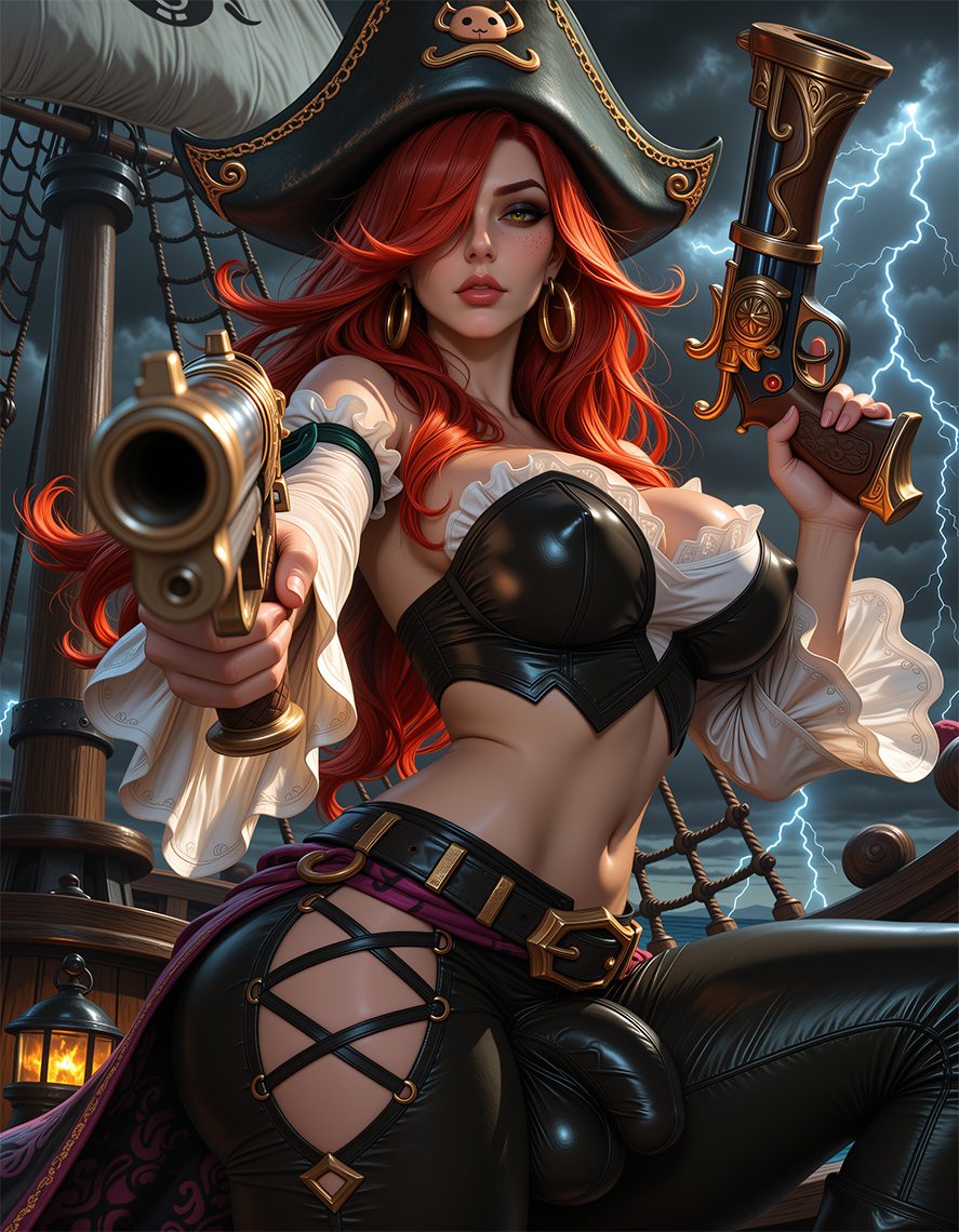 Miss fortune — artwork by cutanari