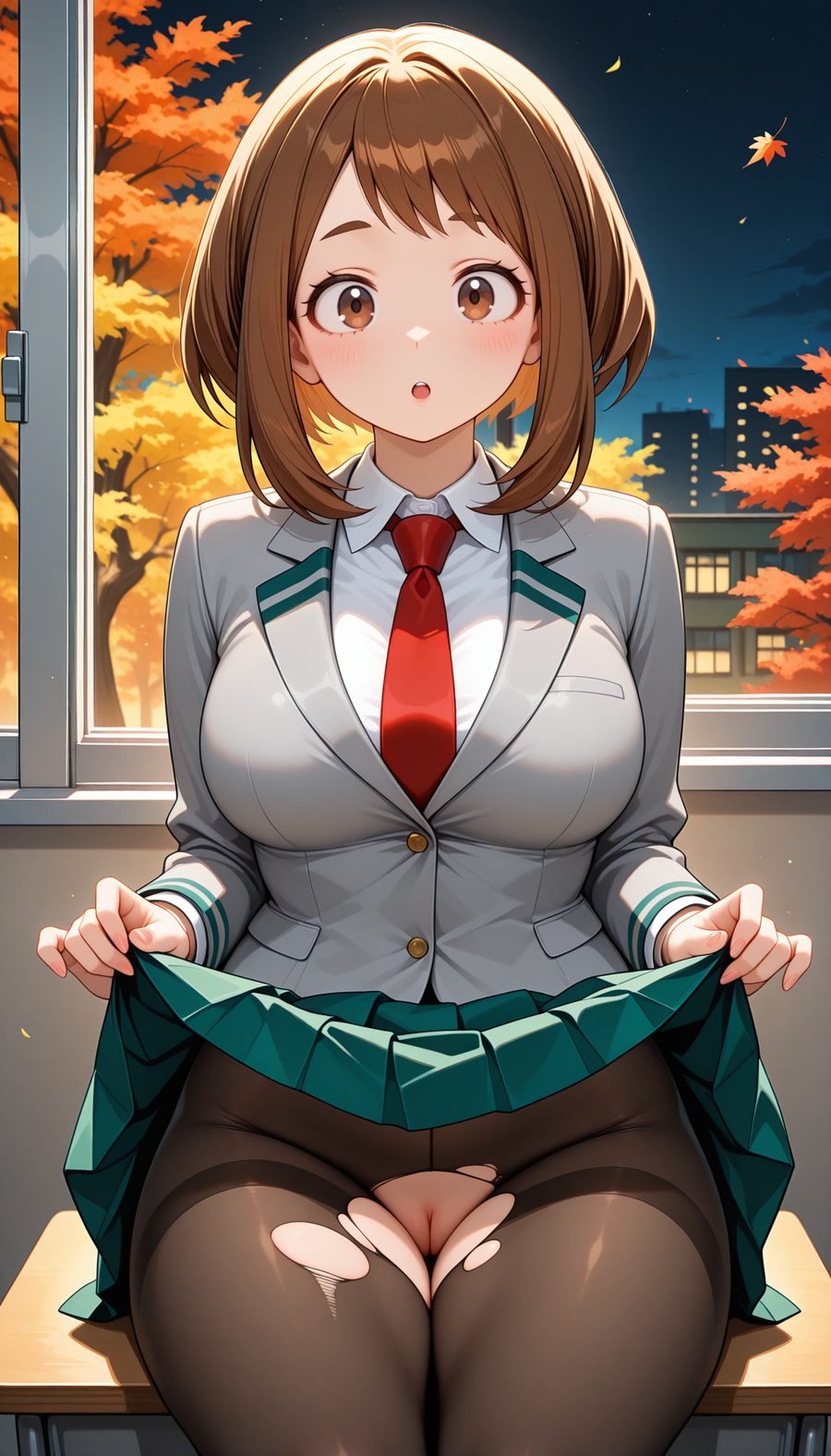 Ochaco uraraka — artwork by skypassion