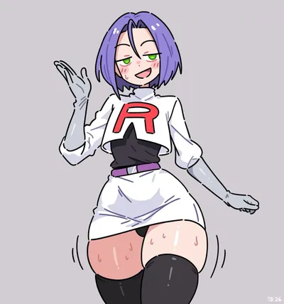 James (pokemon) - artwork by sweetkalamari