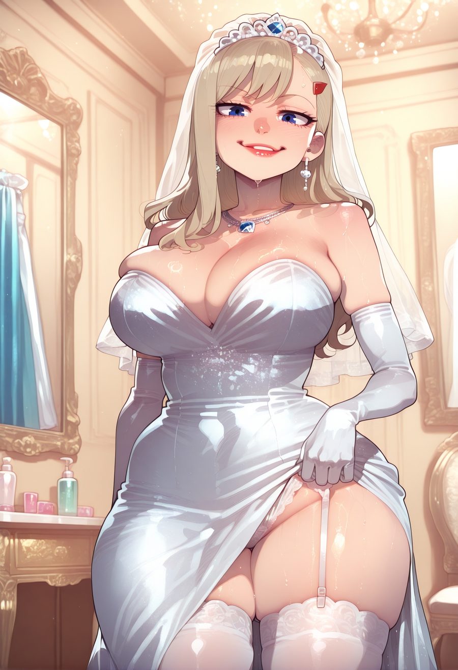 Rebecca bluegarden - artwork by ezuna