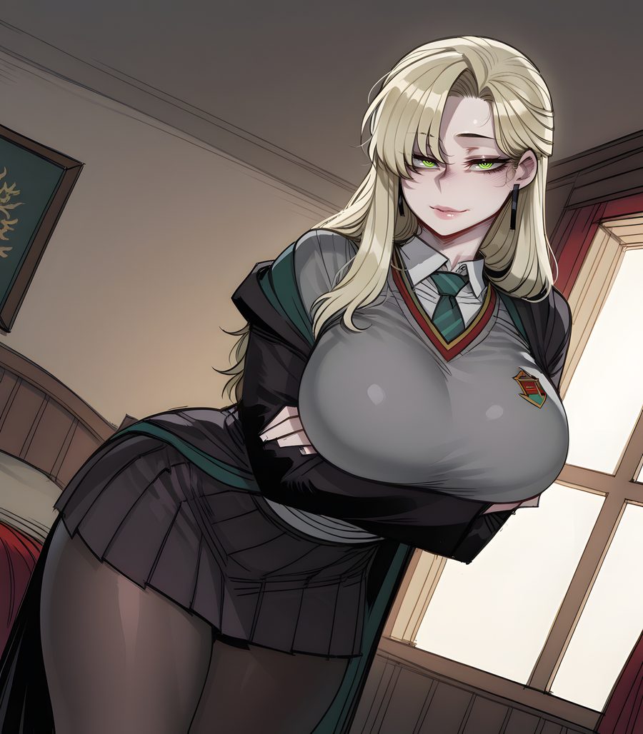 Draco malfoy — artwork by rissuai