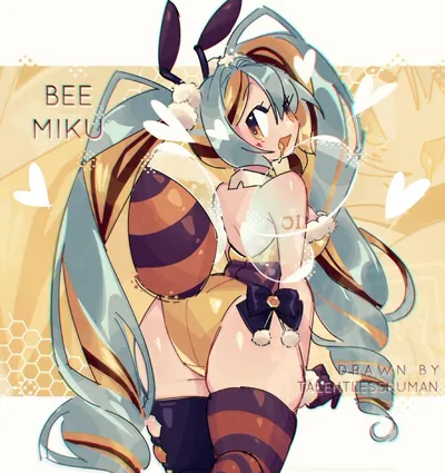 Hatsune miku - artwork by exotrash