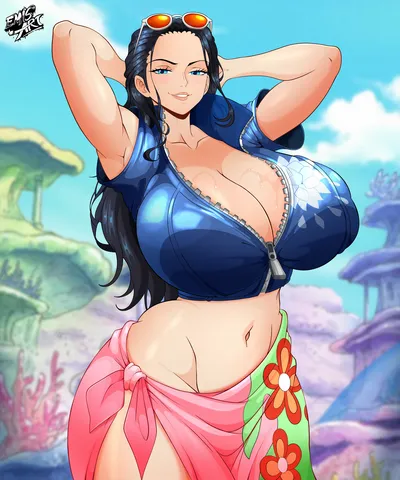 Nico robin — artwork by emis art