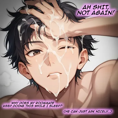 Black hair, brown eyes - artwork by golden jay
