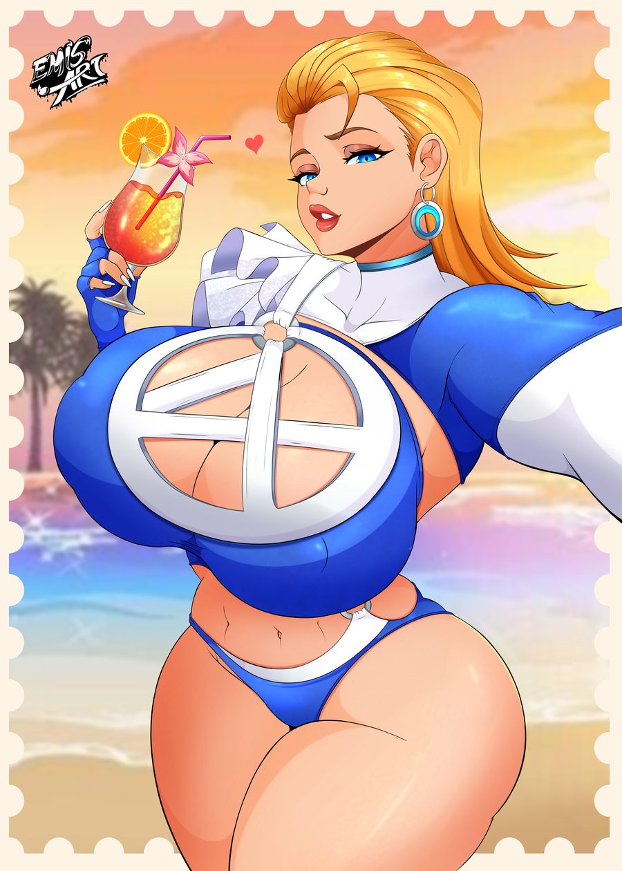 Invisible woman — artwork by emis art